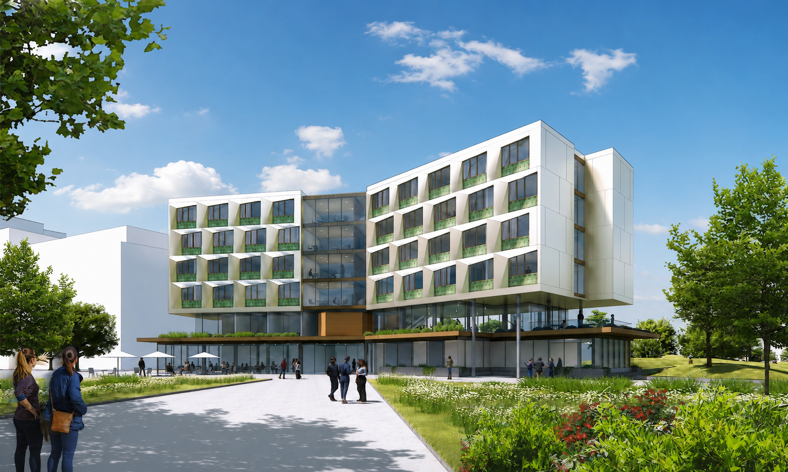 National Unity Center exterior rendering